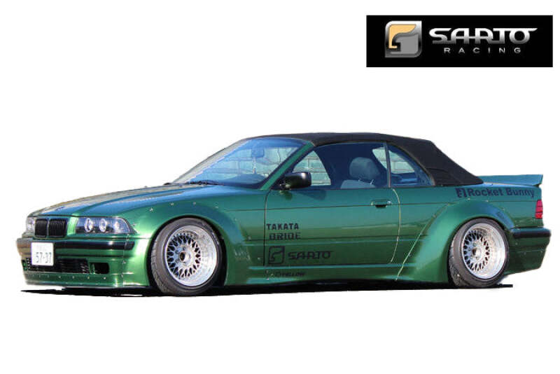 GReddy 92-99 BMW E36 Rocket Bunny Sarto Racing Aero Kit (Req Factory 3-series (non-M) Bumper)-thumbmail-7