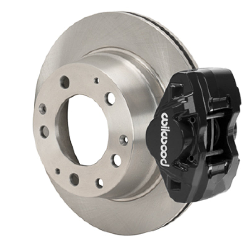 Wilwood 69-83 Porsche 911 D31 11.42in. Rear Brake Kit w/ Flex Lines - Black-thumbmail-1