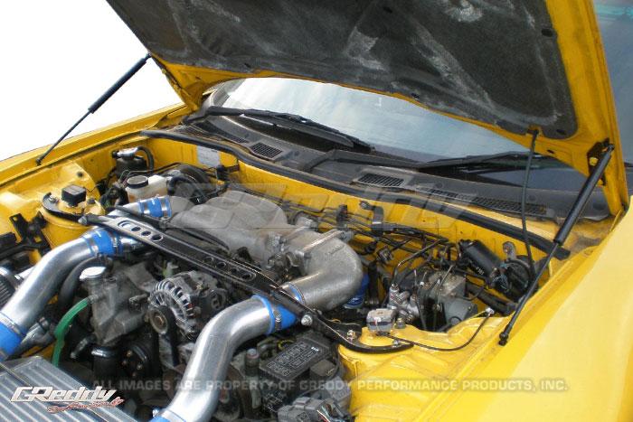 GReddy 93-96 Mazda RX7 FD3S Engine Hood Lifter Kit (Designed for OEM weight hoods)-thumbmail-3
