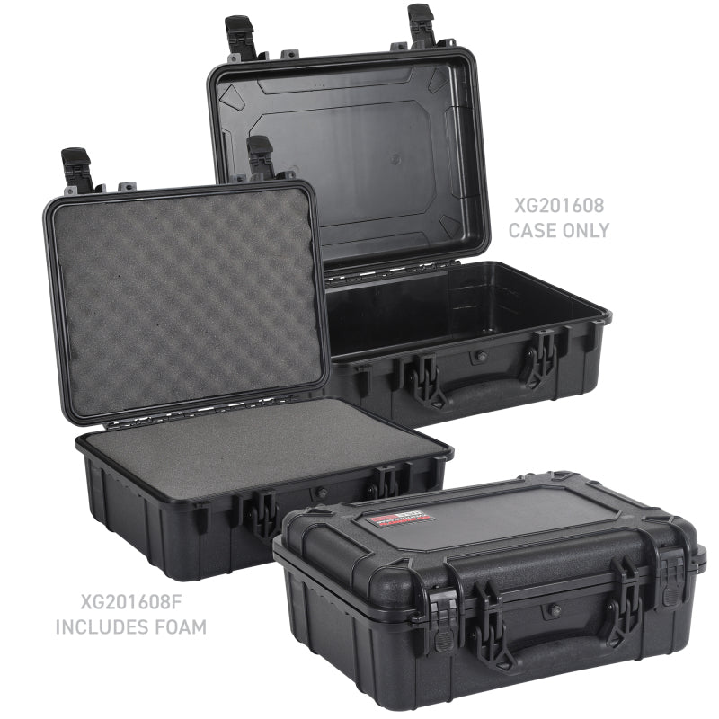 Go Rhino XVenture Gear Hard Case w/Foam - Large 20in. / Lockable / IP67 - Tex. Black-thumbmail-11