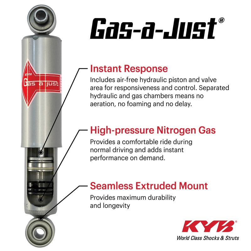 KYB 21-23 Ford Mustang Mach-E Gas-A-Just Gas Shock - Rear-thumbmail-2
