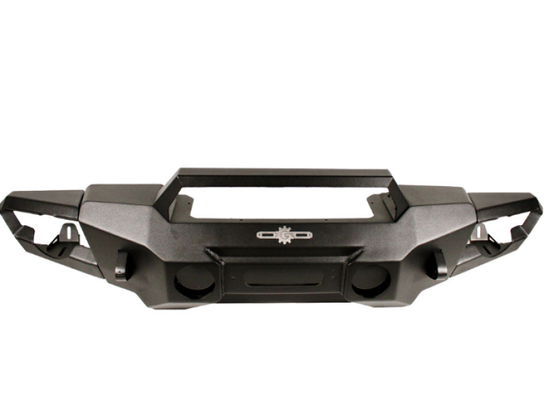 Rock Slide 18-25 Jeep Wrangler JL 2-4 Door Mid Front Bumper With Winch Plate-thumbmail-1