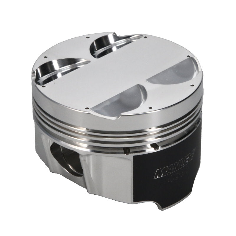 Manley Mitsubishi 4G63/4G63T EVO VIII/IX 85.5mm Bore 10.0:1 Comp Flat Top Pistons w/Rings (ED)-thumbmail-10