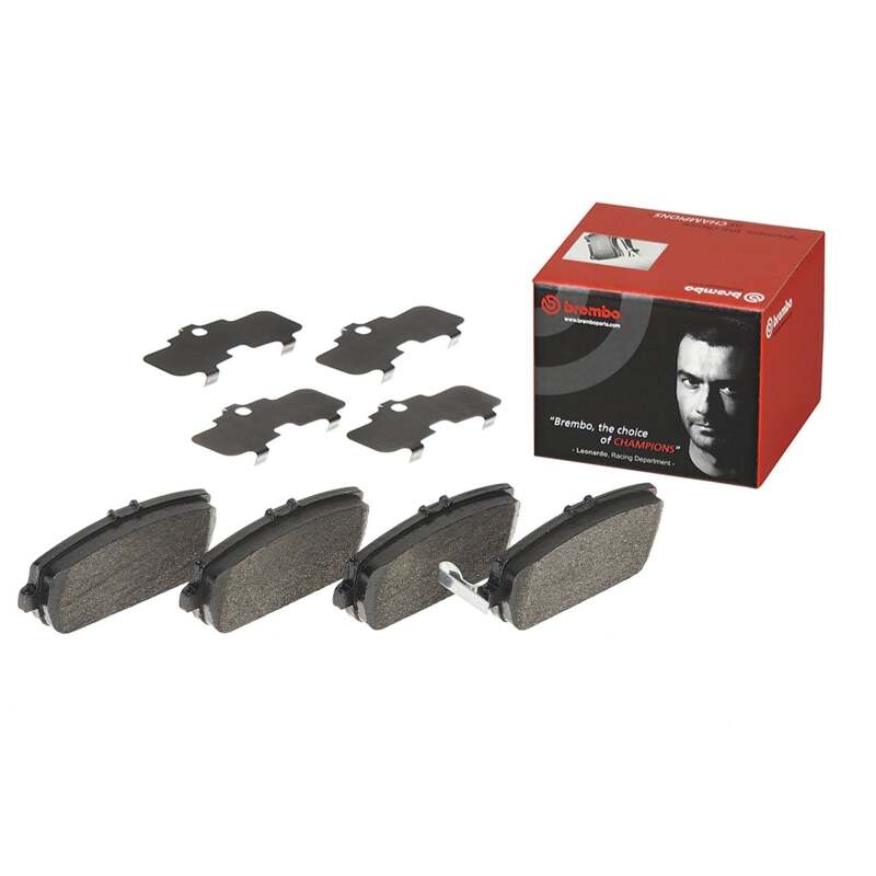 Brembo OE 17-20 Fiat 124 Spider/06-23 Mazda MX-5 Miata PRIME Low-Met Brake Pad - Rear-thumbmail-1