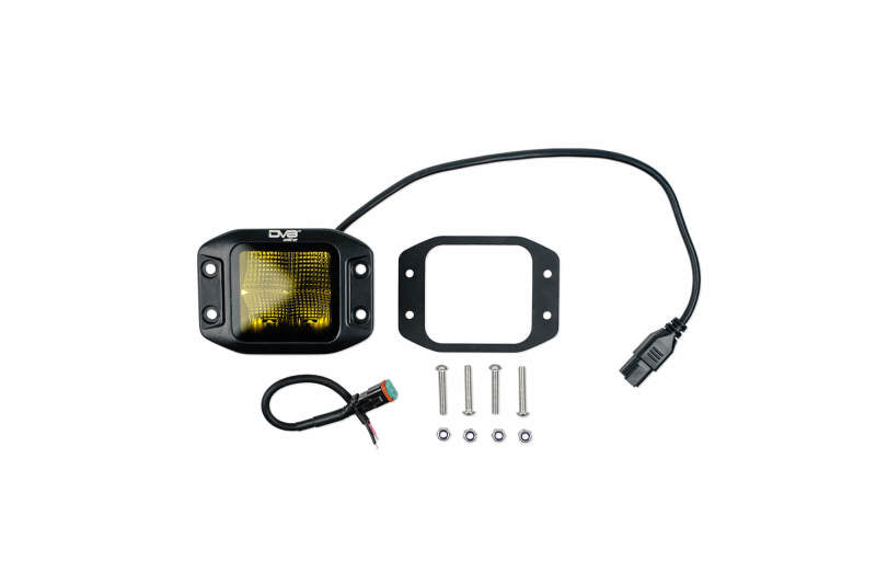 DV8 3-Inch Elite Series LED Amber Flush Mount Pod Light-thumbmail-16