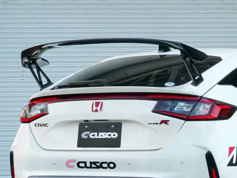 Cusco 23+ Honda Civic Type-R (FL5) Bolt-on/OE Replacement High Position Rear Wing Stay/Bracket Set-thumbmail-4