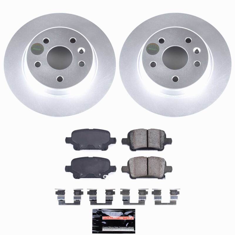 Power Stop 22-23 Chevrolet Bolt EUV Rear Z23 Coated Brake Kit-thumbmail-1