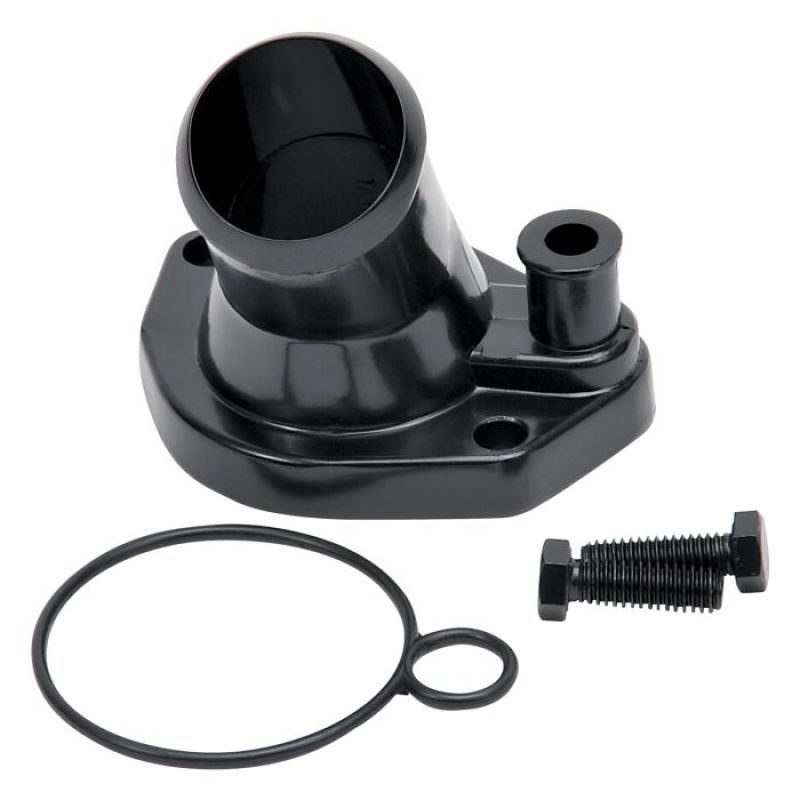 Edelbrock Steel Water Neck for Ford Small Block Windsor - Black-thumbmail-4