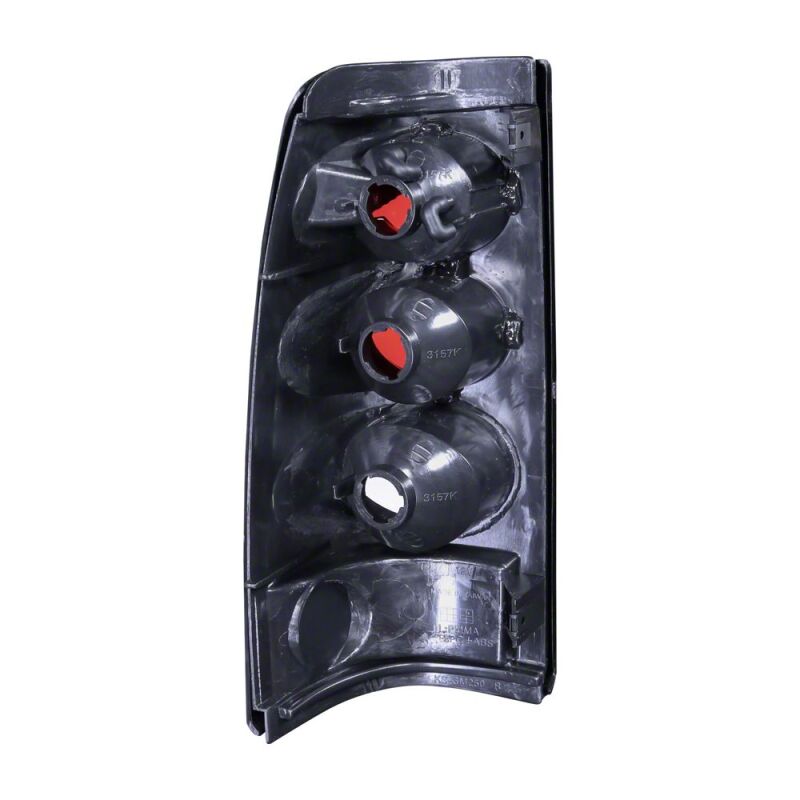 Raxiom 99-02 Chevrolet Silverado 1500 Fleetside Axial Series Tail Lights- Black - Red/Clear Lens-thumbmail-2