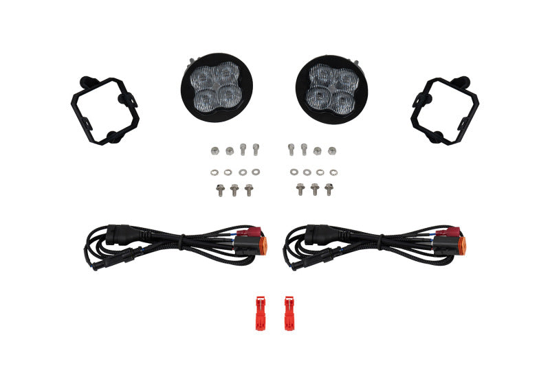 Diode Dynamics 04-15 Nissan Titan/Armada SS3 LED Foxbeam Fog Light Kit-thumbmail-1