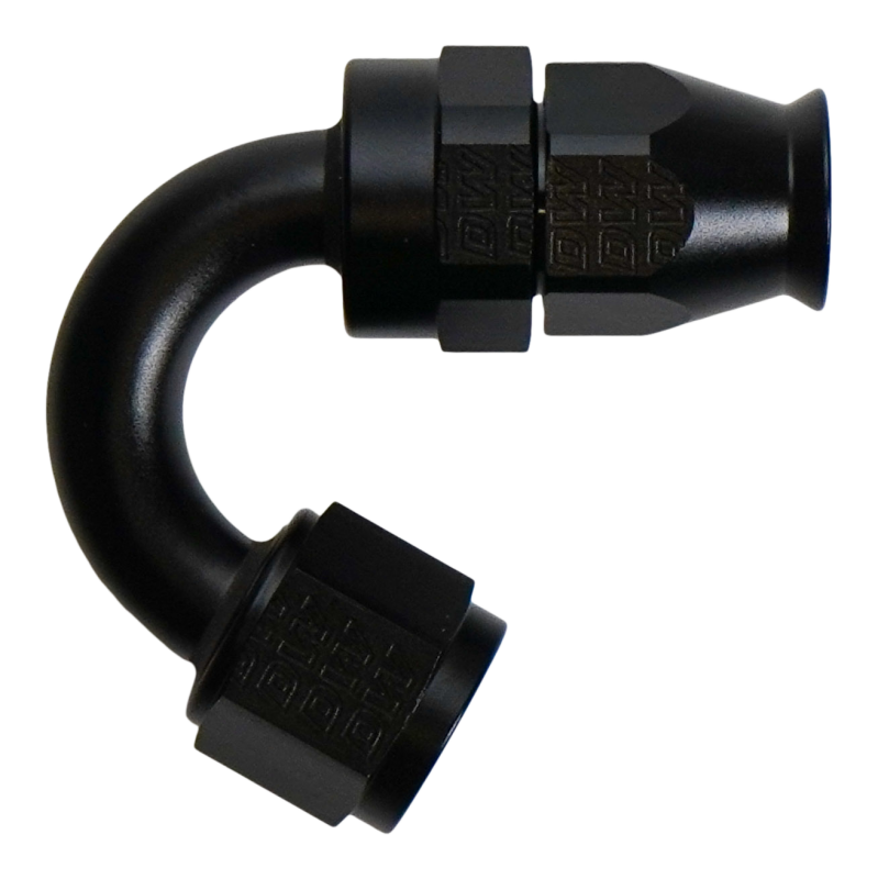 DeatschWerks 8AN Female Flare Swivel (Incl Ferule/Olive) 150-degree Hose End PTFE-thumbmail-1