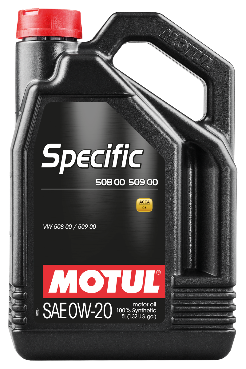 Motul 5L Specific 508 0W20 Oil - Acea A1/B1 / VW 508.00/509.00 / Porsche C20-thumbmail-2