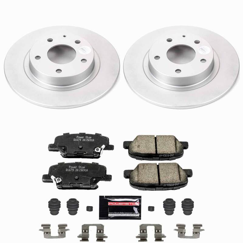Power Stop 14-15 Mazda 6 Rear Z23 Coated Brake Kit-thumbmail-1