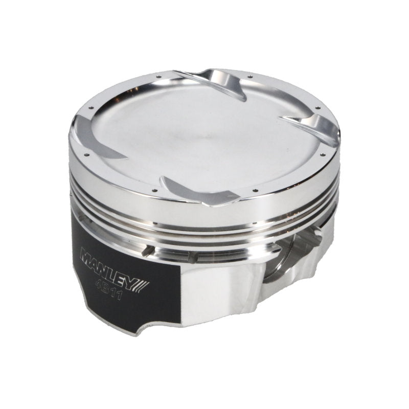 Manley 08+ Mitsubishi 4B11T 86mm STD -11cc Dome 9.0:1 CR Turbo Tuff Series Piston Set w/ Rings-thumbmail-10