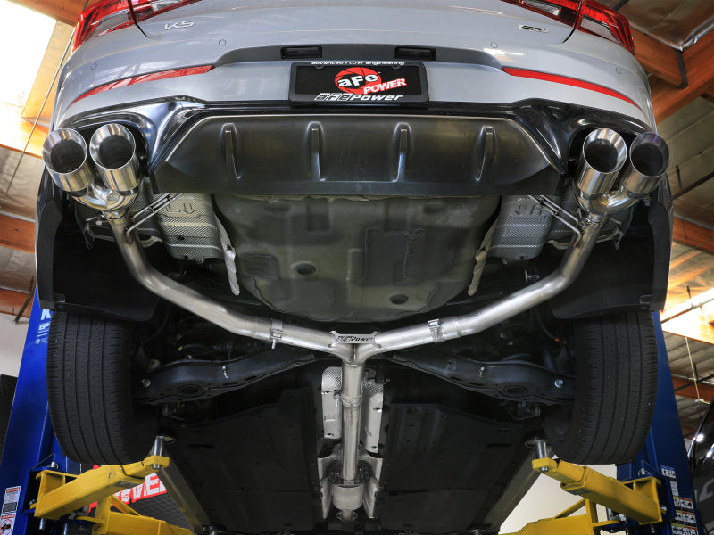 aFe Takeda 21-24 Kia K5 GT L4-2.5L (t) SS Axle-Back Exhaust System w/ Polished Tips-thumbmail-4