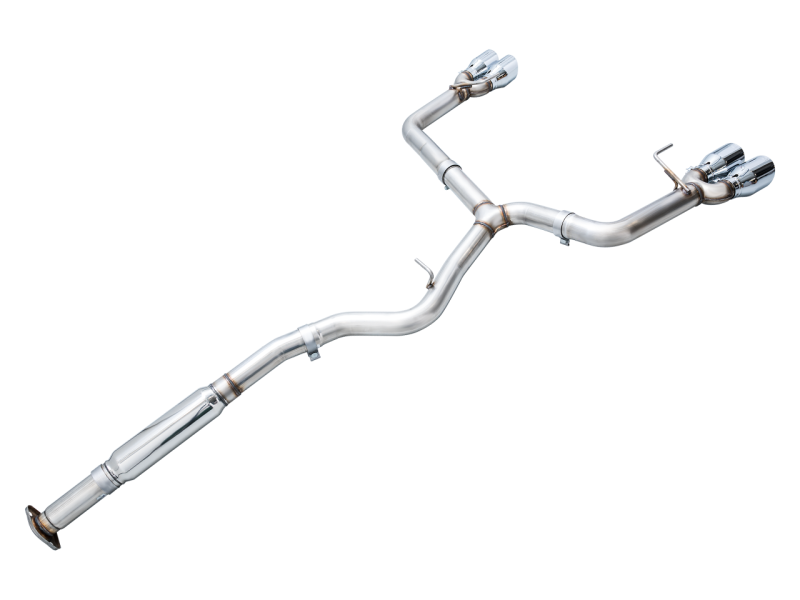 AWE Tuning 2022+ VB Subaru WRX Track Edition Exhaust - Chrome Silver Tips-thumbmail-14