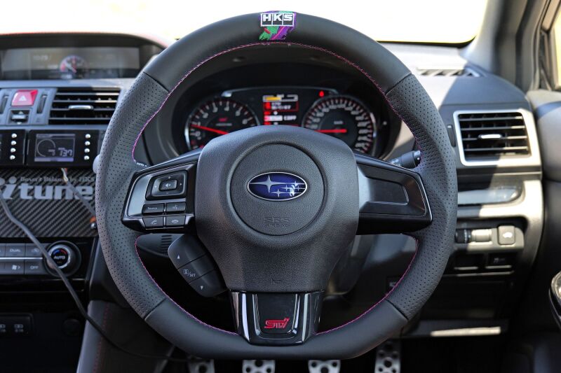 HKS Subaru WRX STI VAB Replacement Steering Wheel-thumbmail-1