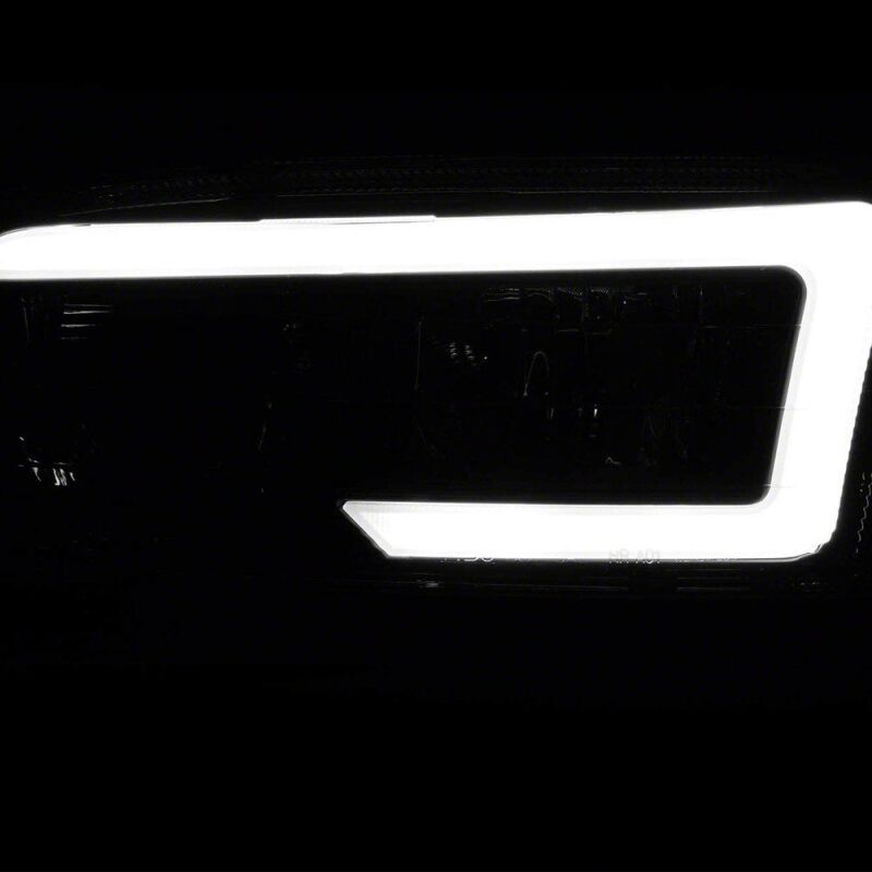 Raxiom 99-06 Chevrolet Sierra 1500 Axial Series LED DRL Headlights- Chrome Housing- Clear Lens-thumbmail-3