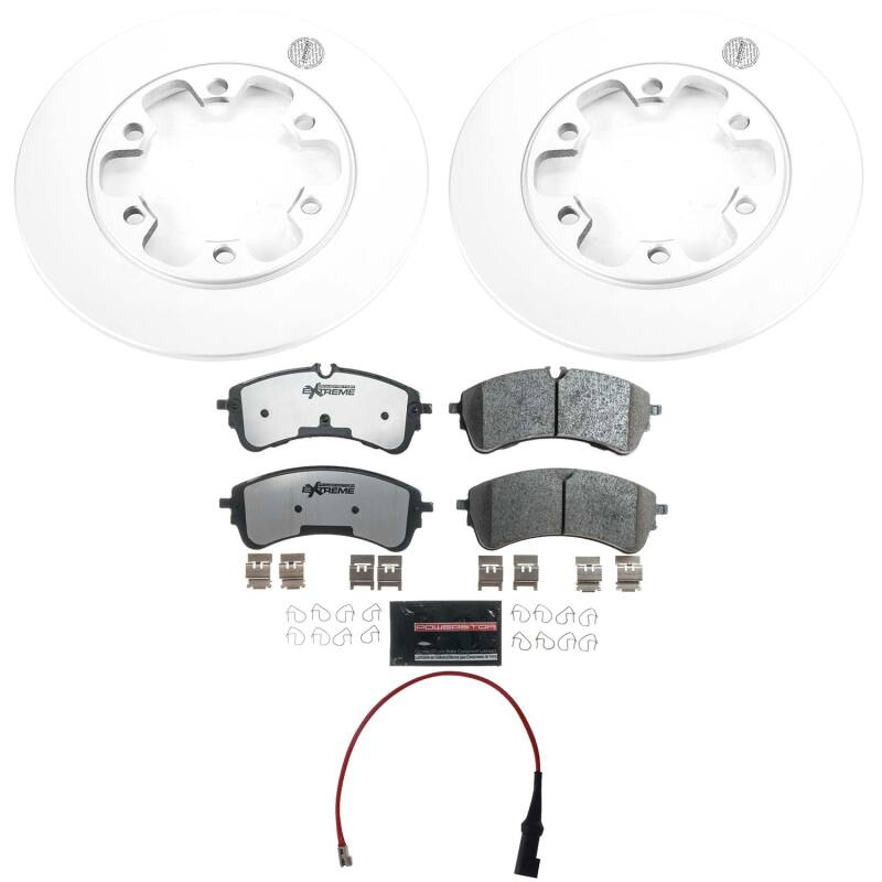 Power Stop 20-24 Ford Transit-350 HD Rear Z36 Coated Truck & Tow Brake Kit-thumbmail-1