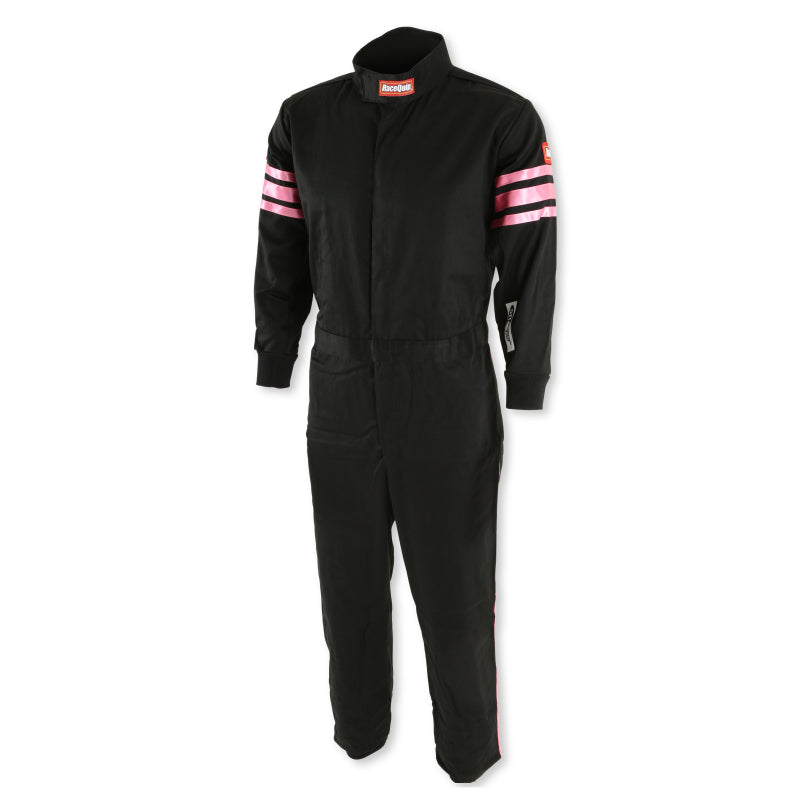 RaceQuip Pink Trim SFI-1 JR. Suit - Kids Large-thumbmail-4
