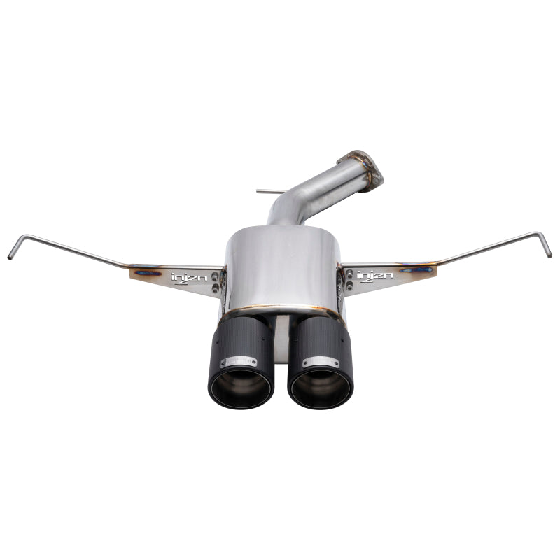 Injen 19-21 Hyundai Veloster L4 1.6L Turbo Performance Stainless Steel Axle Back Exhaust System-thumbmail-7
