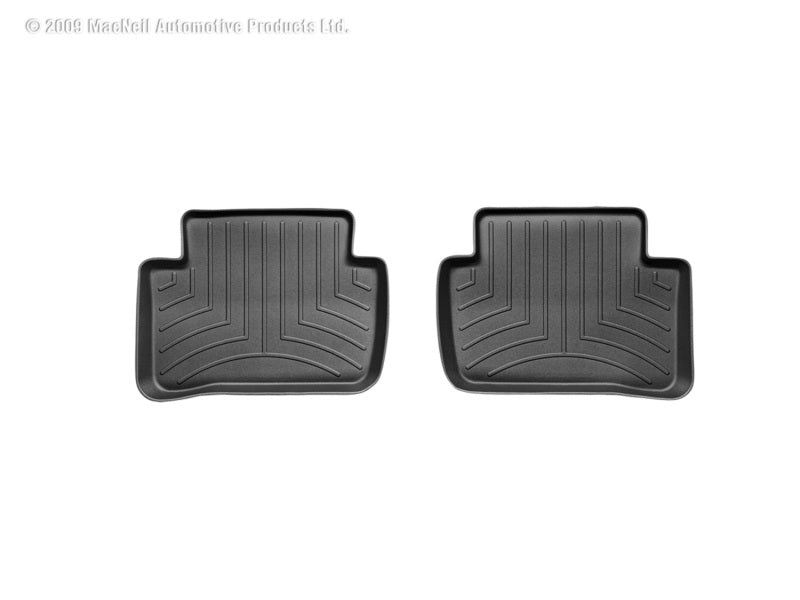 WeatherTech 08-13 Mercedes-Benz C-Class (W204) Rear FloorLiner - Black-thumbmail-2