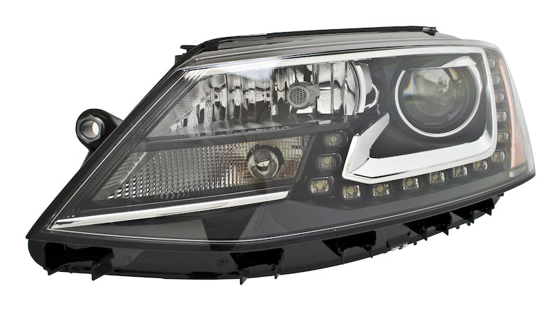 Hella 2013-2014 Volkswagen Jetta Headlight Assembly-thumbmail-8