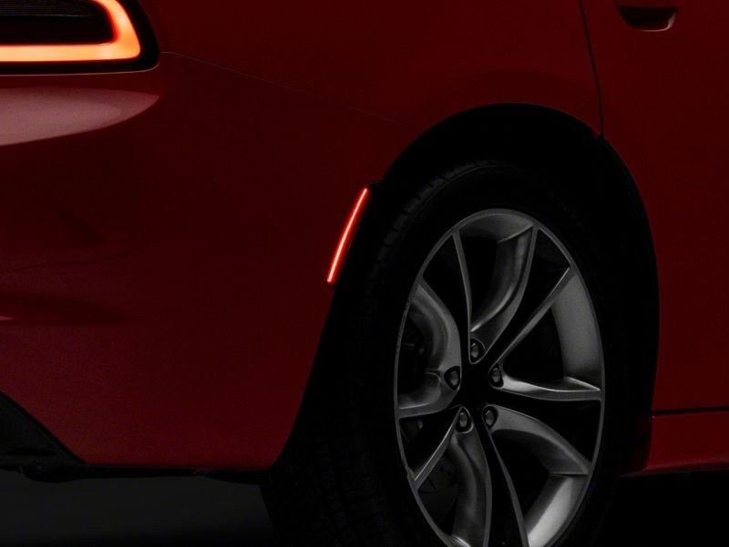 Raxiom 15-23 Dodge Charger Excluding Widebody Axial LED Side Marker Lights Front and Rear- Smoked-thumbmail-10
