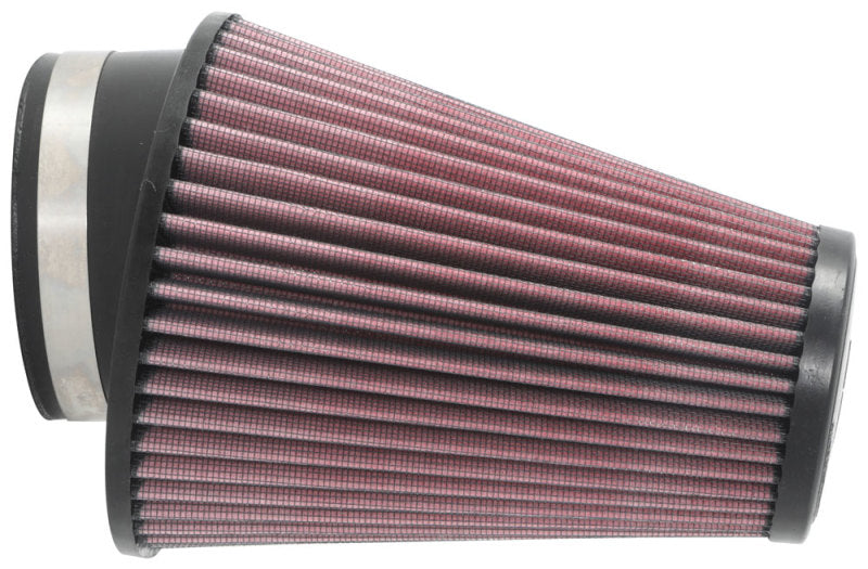 K&N Universal Clamp-On Air Filter 3-1/2in 10 Degree Flange 5-3/4in B 4-1/2in x 3-1/4in T 7in H-thumbmail-4
