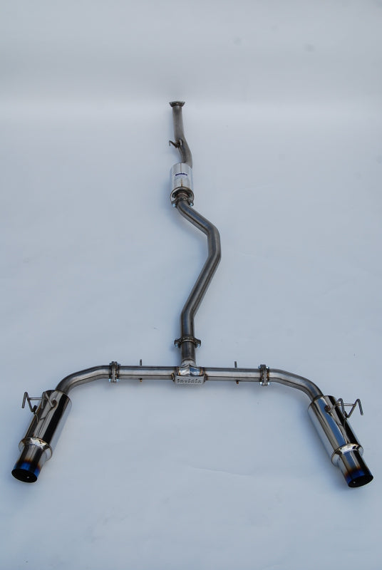 Invidia 2022+ Honda Civic Si (1.5T) 70mm N1 Cat Back Exhaust - Burnt TI Tips-thumbmail-5