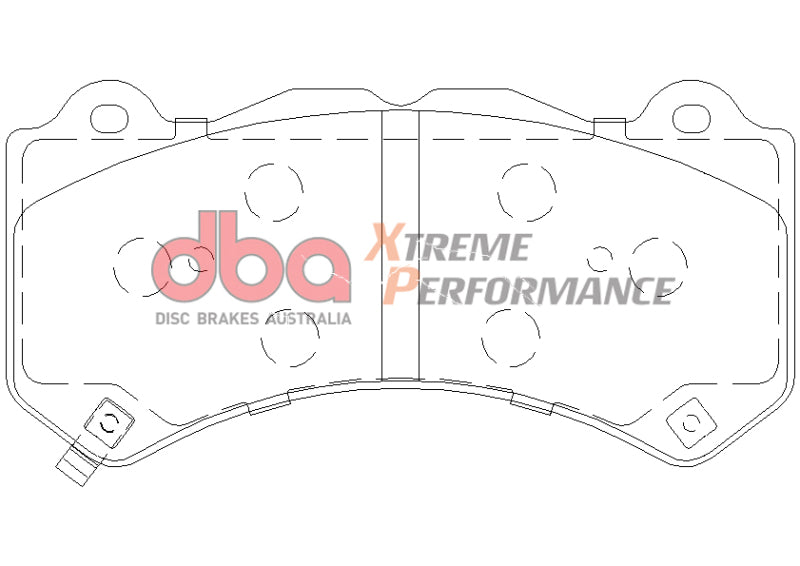 DBA 16-19 Cadillac ATS V XP Performance Front Brake Pads-thumbmail-4