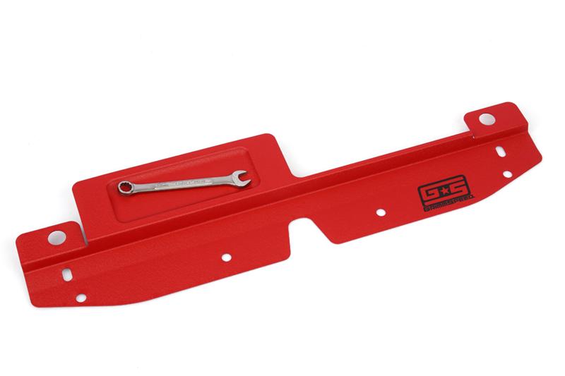 GrimmSpeed 08+ Subaru Impreza/WRX/STI Radiator Shroud w/Tool Tray - Red-thumbmail-3