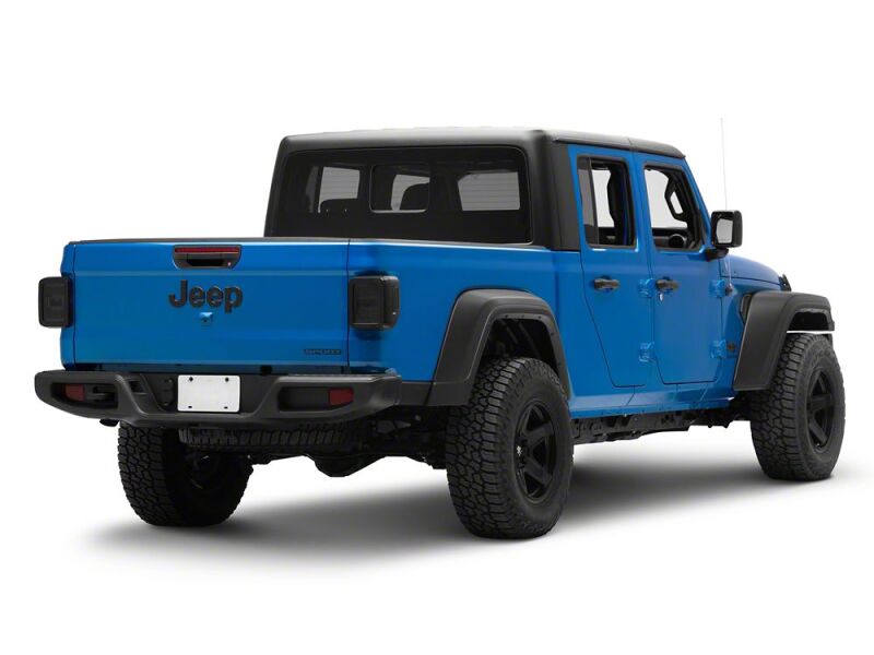 Raxiom 20-26 Jeep Gladiator JT Axial Series LED Tail Lights- Black Housing- Smoked Lens-thumbmail-14