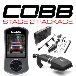 COBB Stage 2 Power Package Black FMIC with HCT Intake Ford F-150 Raptor 2021-2023 complete package