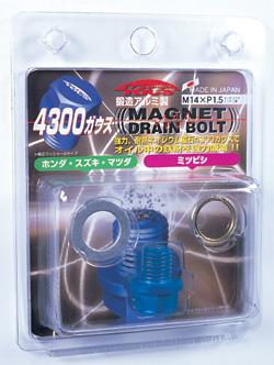 Project Kics Toyota/Daihatsu/Nissan Red Magnetic Drain Bolt - M12X1.25-thumbmail-3