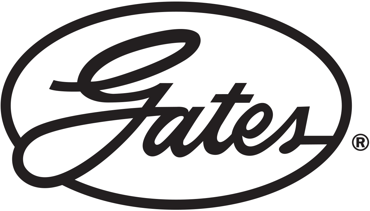 Gates logo — exact product photo unavailable