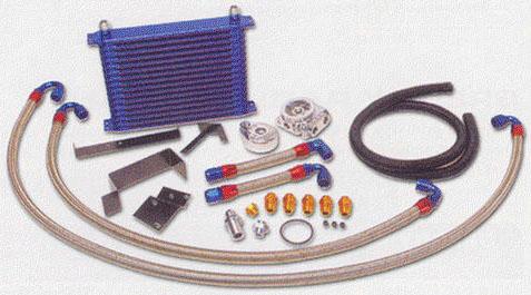 GReddy 97-04 Toyota Aristo ( JZS161) 13 Row Oil Cooler Kit w/ Oil Filter Relocation-thumbmail-3