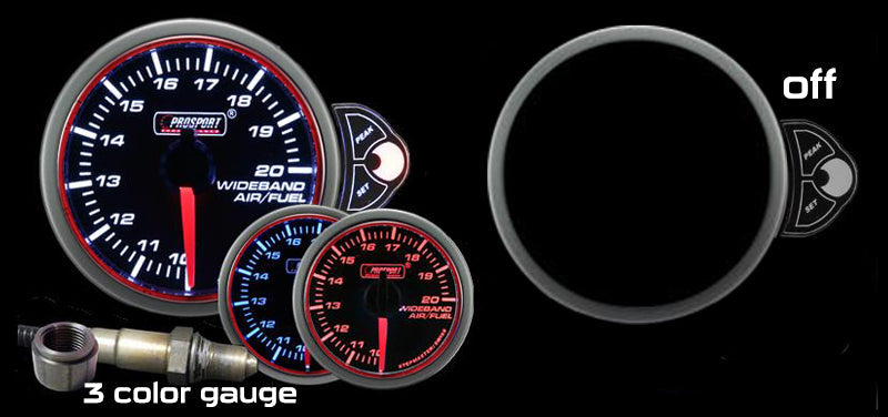2-1/16" Halo Wideband Air fuel ratio Gauge-thumbmail-3