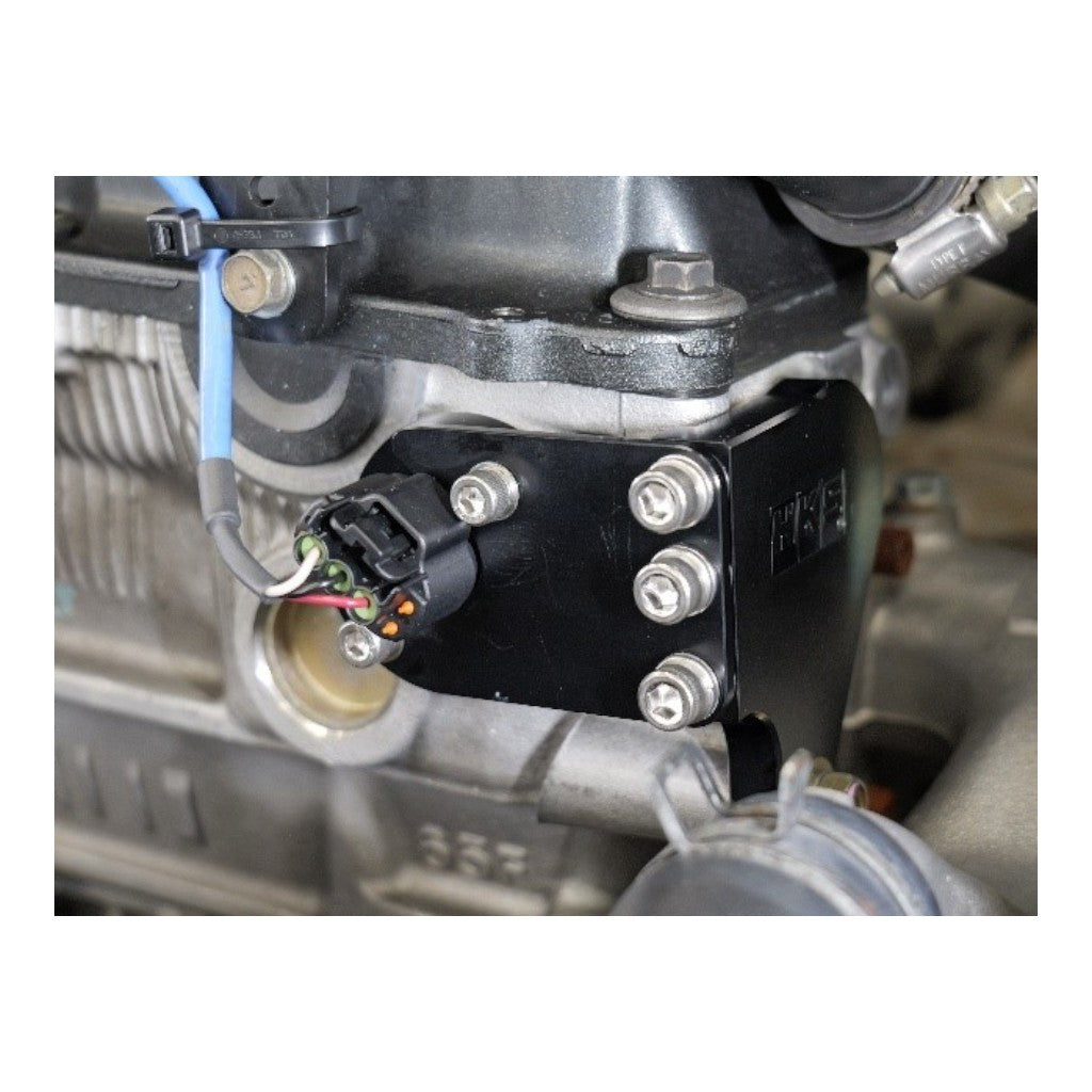 HKS 45999-AN003 SR20 crank sensor set installed on Nissan SR20DET