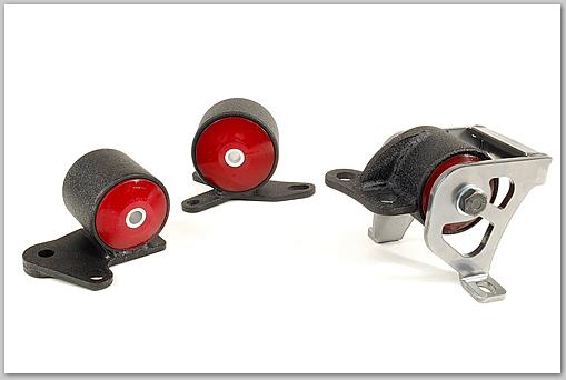 Innovative 96-00 Civic B/D Series Black Steel Mounts 60A Bushings (2 Bolt)-thumbmail-2