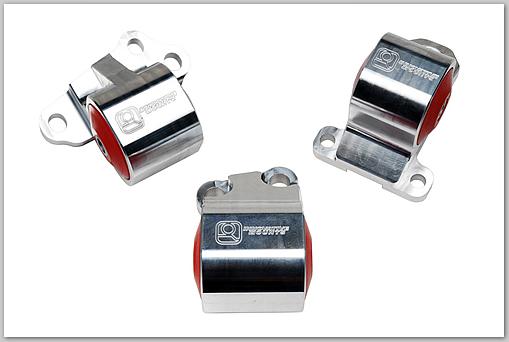 Innovative 92-95 Civic B/D Series Silver Aluminum Mounts 60A Bushings (2 Bolt)-thumbmail-2