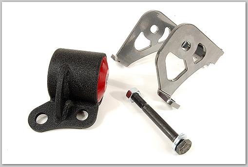 Innovative 96-00 Civic / 97-00 Acura EL Black Steel Mount 60A Bushing (Driver Mount)-thumbmail-2