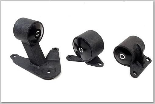 Innovative 92-96 Prelude F-Series/H-Series Black Steel Mounts 75A Bushings-thumbmail-2