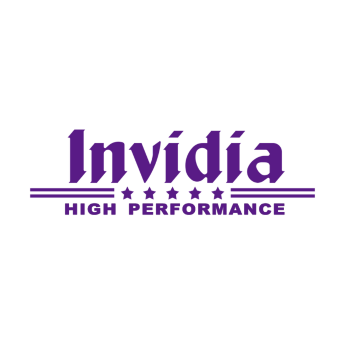 Invidia logo — exact product photo unavailable