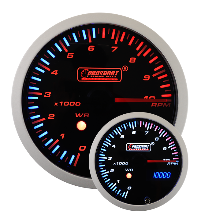 3-1/3" JDM Electrical Tachometer With Peak/Warning-thumbmail-1