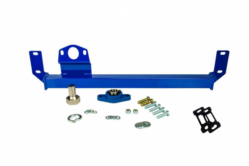 Sinister Diesel Steering Box Support for 13-19 Dodge 2500/3500 - Blue — SD-DSBS13-01-20 — complete item view