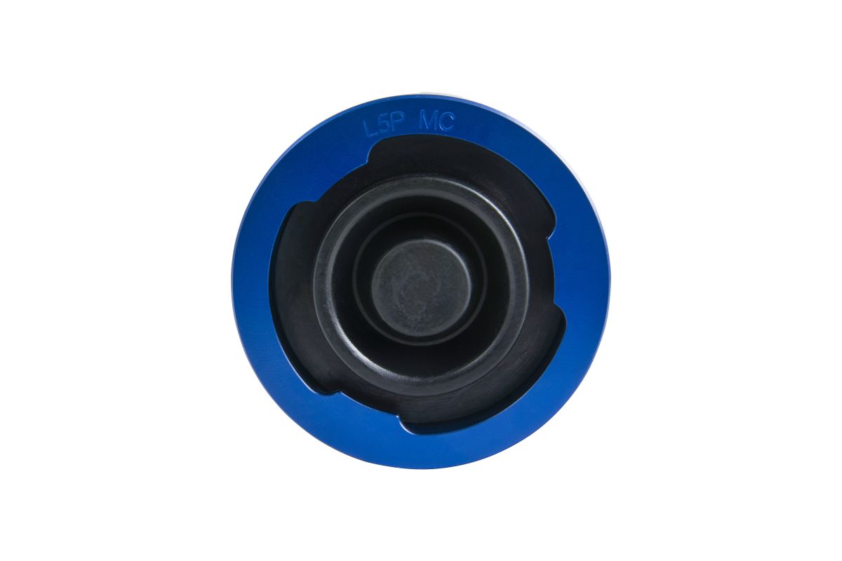 Sinister Diesel Chevy Duramax L5P Master Cylinder Cap — SD-MCC-L5P — detail view