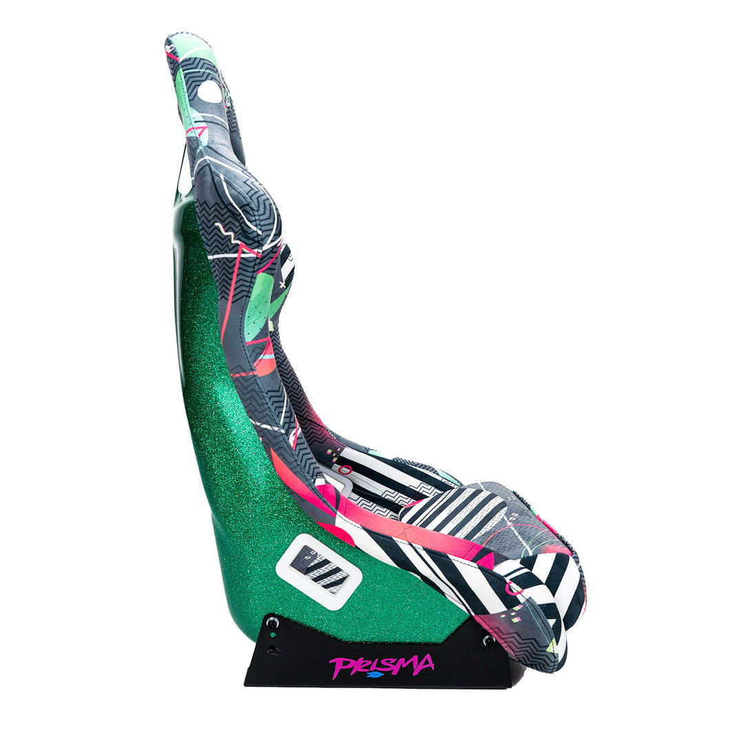 NRG Element large bucket seat rear three-quarter view