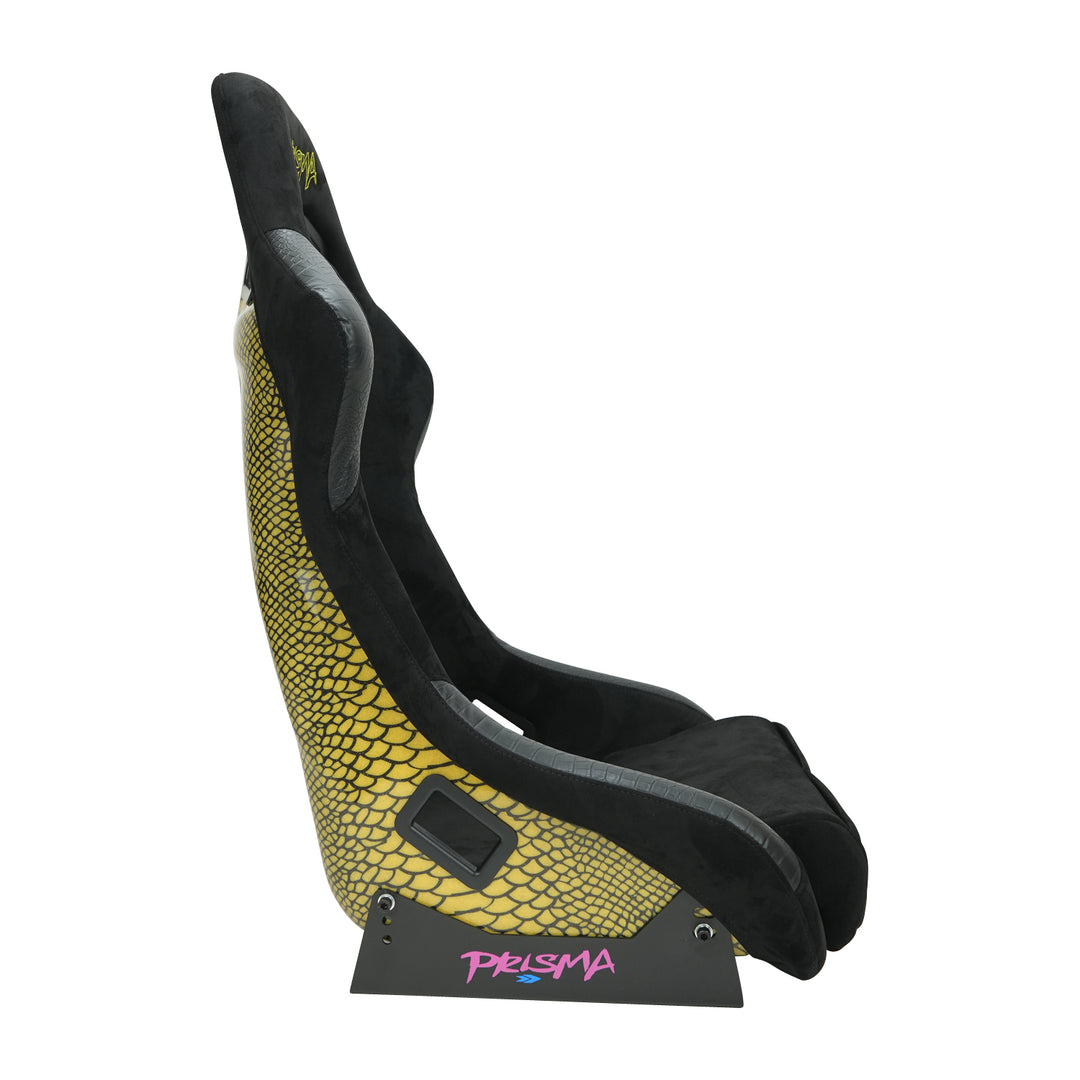 NRG Prisma Mamba snake-print racing seat, Medium, FRP-303BK-SNK, view 3