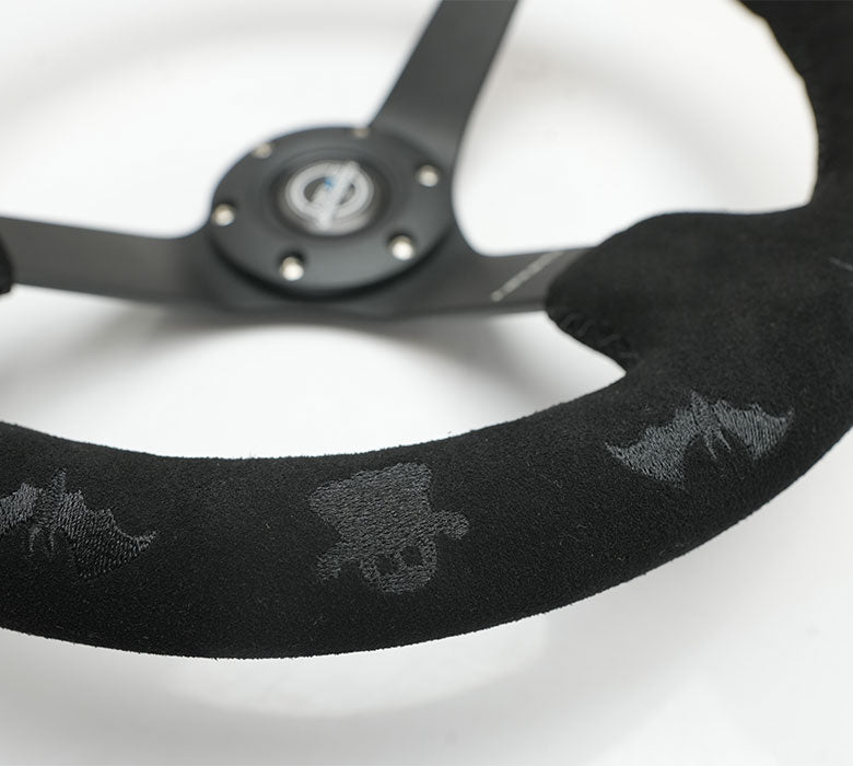 NRG RST-036MB-SPOOKY spooky embroidery detail